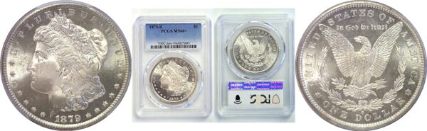 1879-S Morgan Dollar PCGS MS-66+