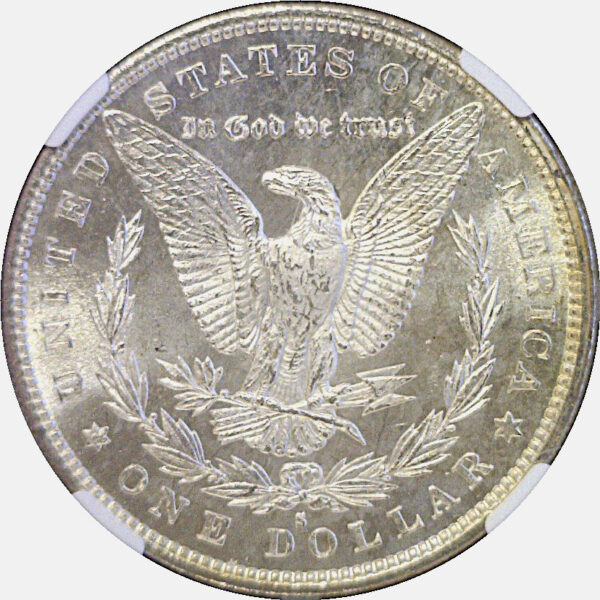 1879-S Morgan Dollar  -  NGC MS-66+ - Image 3