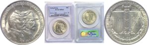 1936 Gettysburg Commemorative Half Dollar  -  PCGS MS-64