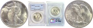 1937-D Walking Liberty Half Dollar. -  PCGS MS-65