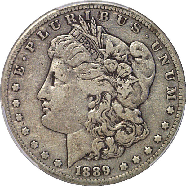 1889-CC Morgan Dollar  -  PCGS VF-20 - Image 2