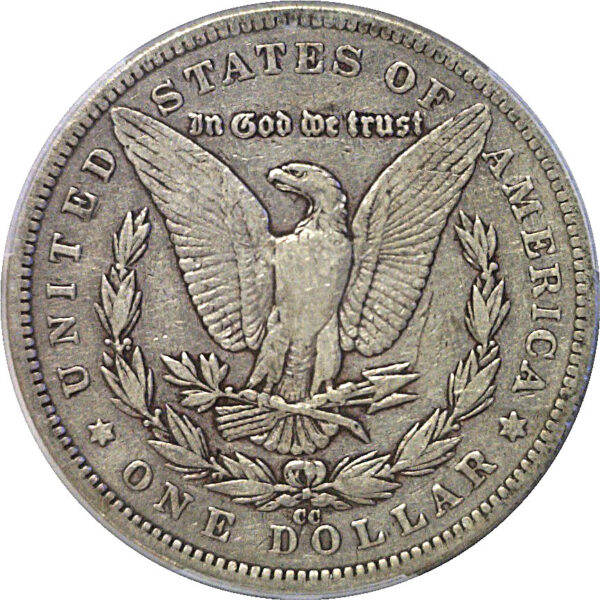 1889-CC Morgan Dollar  -  PCGS VF-20 - Image 3
