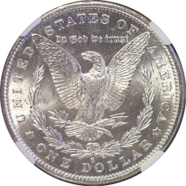 1880-S Morgan Dollar  -  NGC MS-64 - Image 3