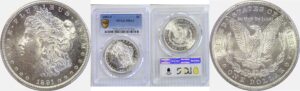 1891-S Morgan Dollar  -  PCGS MS-63