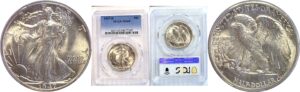 1947-D Walking Liberty Half Dollar. -  PCGS MS-65