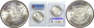 1891-CC Morgan Dollar. -  PCGS MS-63