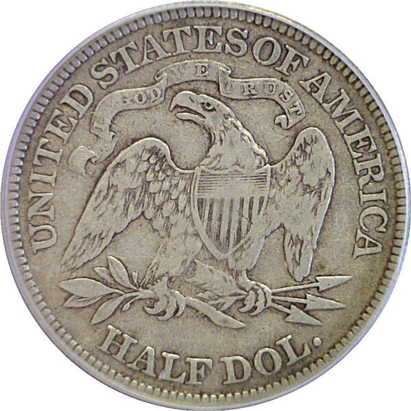 1881 Seated Liberty Half Dollar. -  PCGS VF-20 - Image 3