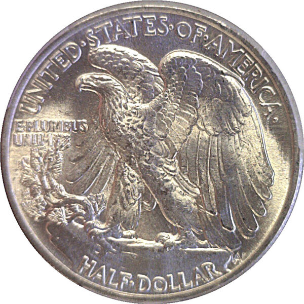 1944 Walking Liberty Half Dollar.  -  PCGS MS-66 - Image 3
