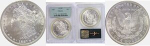 1887 Morgan Dollar  -  PCGS MS-64 PL