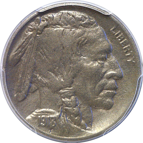 1918/7-D Buffalo Nickel  -  PCGS AU-53 - Image 2