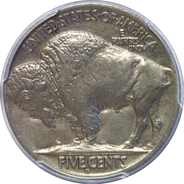 1918/7-D Buffalo Nickel  -  PCGS AU-53 - Image 3