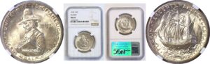 1920 Pilgrim Commemorative Half Dollar  -  NGC MS-64