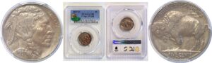 1937-D 3 Legs. Buffalo Nickel  -  PCGS AU-58  CAC