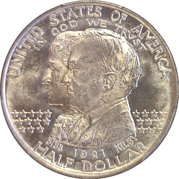 1921 Alabama Commemorative Half Dollar  -  PCGS MS-66 - Image 2