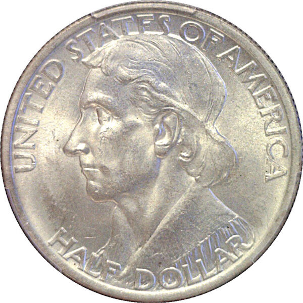 1936 Boone Commemorative Half Dollar  -  PCGS MS-65 - Image 2