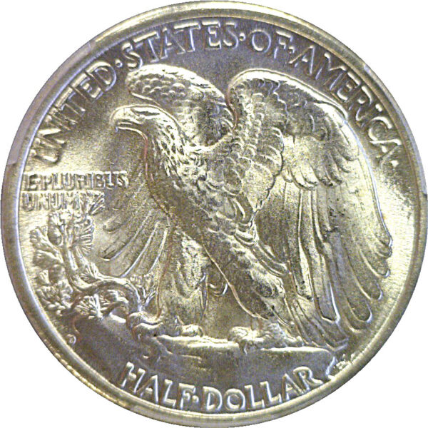 1946-D Walking Liberty Half Dollar. -  PCGS MS-66 - Image 3