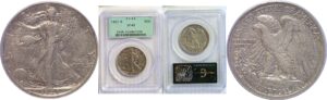 1921-S Walking Liberty Half Dollar  -  PCGS XF-40