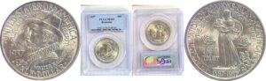 1937 Roanoke Commemorative Half Dollar. -  PCGS MS-65