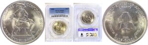 1938 New Rochelle Commemorative Half Dollar. -  PCGS MS-65