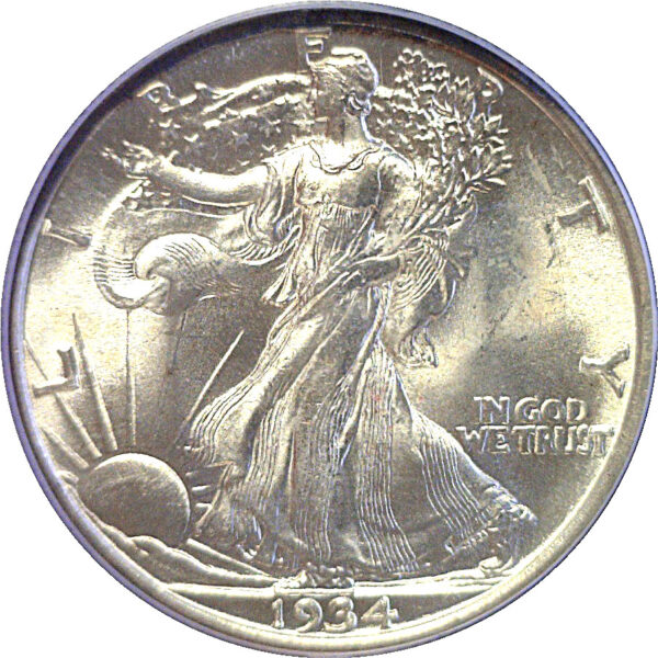 1934 Walking Liberty Half Dollar  -  PCGS MS-65 - Image 2