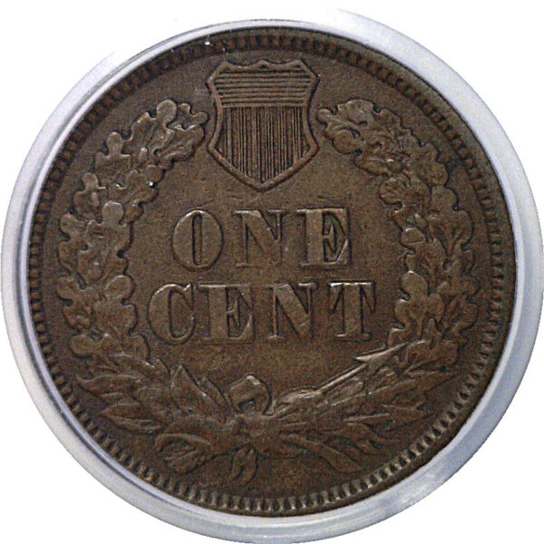 1877 Indian Head Cent   PCGS XF-40 - Image 3