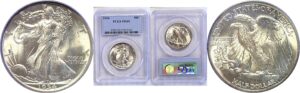 1934 Walking Liberty Half Dollar  -  PCGS MS-65