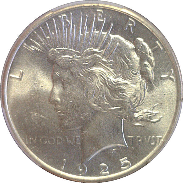 1925 Peace Dollar. -  PCGS MS-65 - Image 2