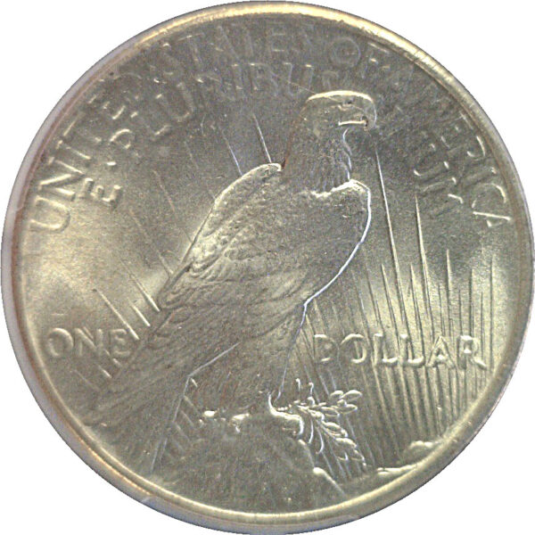 1925 Peace Dollar. -  PCGS MS-65 - Image 3
