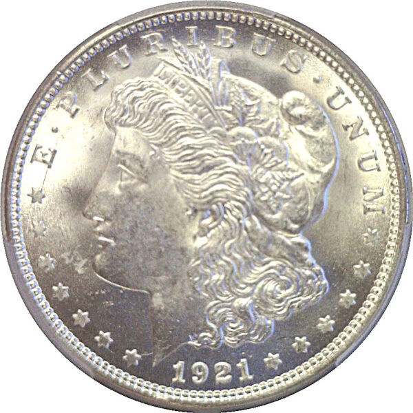 1921 Morgan Dollar  -  PCGS MS-66 - Image 2