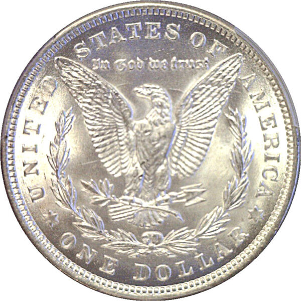 1921 Morgan Dollar  -  PCGS MS-66 - Image 3