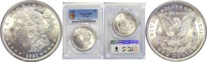 1921 Morgan Dollar  -  PCGS MS-66