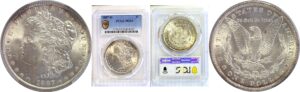 1887-O Morgan Dollar. -  PCGS MS-65