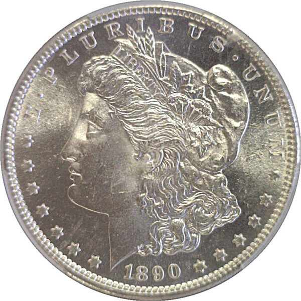 1890-S Morgan Dollar  -  PCGS MS-64 - Image 2