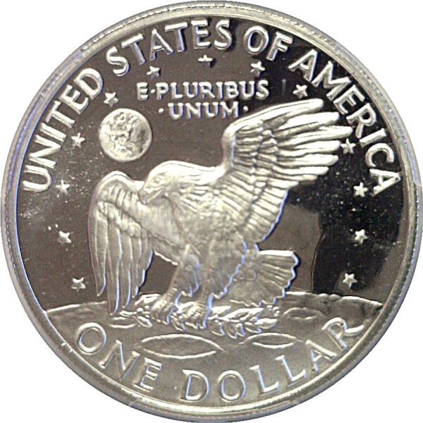 1972-S Eisenhower Dollar  -  PCGS PR-70 DCAM - Image 3