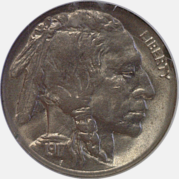 1917-S Buffalo Nickel  -  NGC MS-63 - Image 2