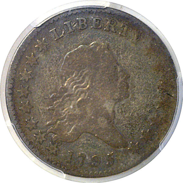 1795 Flowing Hair Half Dollar  -  PCGS VG-10 - Image 2