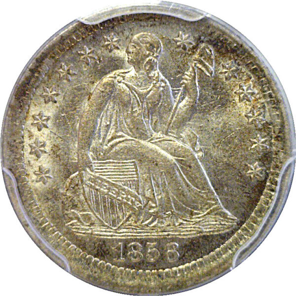 1856 Seated Liberty Half Dime  -  PCGS MS-64 - Image 2