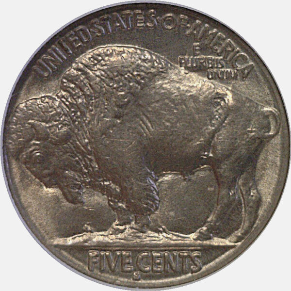 1917-S Buffalo Nickel  -  NGC MS-63 - Image 3