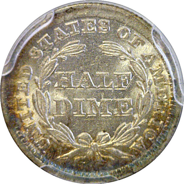 1856 Seated Liberty Half Dime  -  PCGS MS-64 - Image 3
