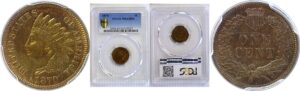 1870 Indian Head Cent  -  PCGS MS-65 RB