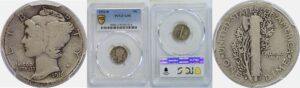 1916-D Mercury Dime PCGS G-4
