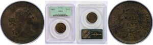 1807 Half Cent  -  PCGS AU-55