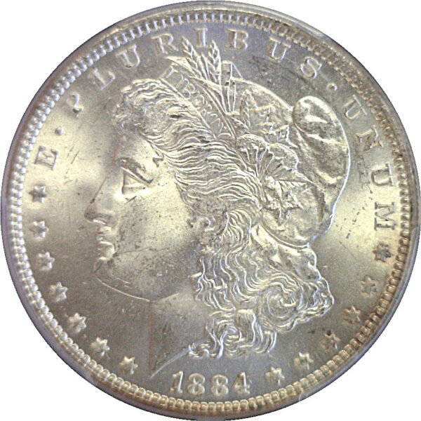 1884 Morgan Dollar. -  PCGS MS-65 - Image 2