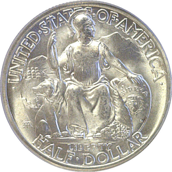 1936-D San Diego Commemorative Half Dollar   PCGS MS-66 - Image 2