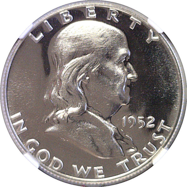1952 Franklin Half Dollar  -  NGC PF-67 - Image 2