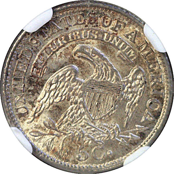 1834 Bust Half Dime  -  NGC MS-64  CAC - Image 3