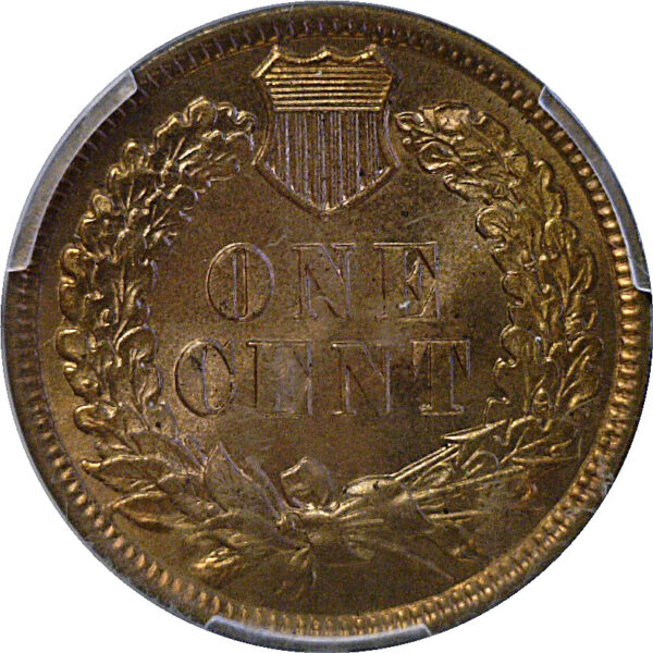 1881 Indian Head Cent  -  PCGS MS-65 RB - Image 3