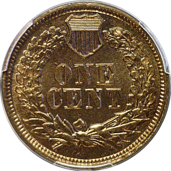1862 Indian Head Cent    PCGS MS-66 - Image 3