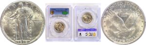 1918-S Standing Liberty Quarter  -  PCGS MS-64+ FH  CAC