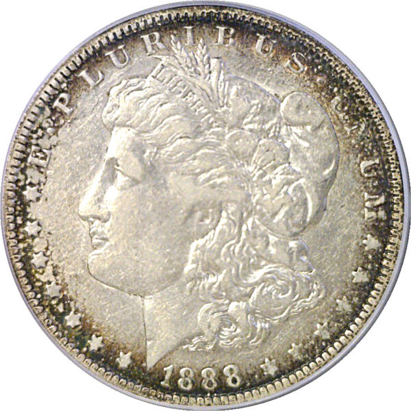 1888-O Doubled Die Obverse.  Morgan Dollar  -  PCGS VF-35 - Image 2